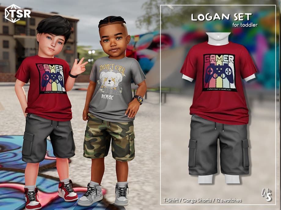 Сет для тоддлеров Logan Clothing Set